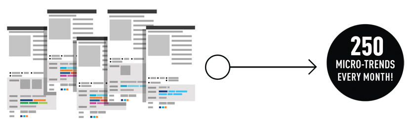 We publish more than 250 Micro-Trends each month